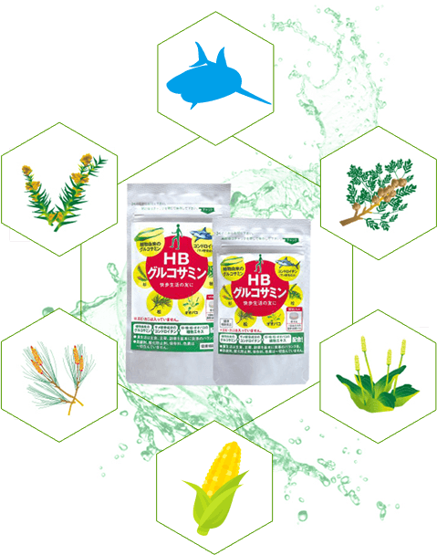 植物からできた健康補助食品「HBグルコサミン」 | フローラ公式通販サイト