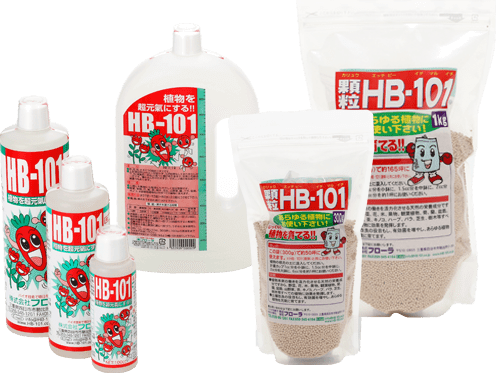 顆粒HB101は植物の土づくりや土壌改良に最適