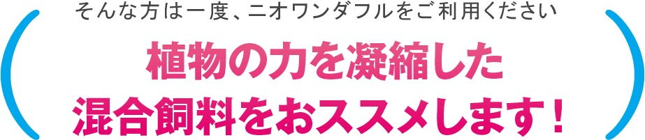 植物の力を凝縮した混合肥料をおススメします！