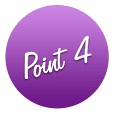 純白のしづく Point4