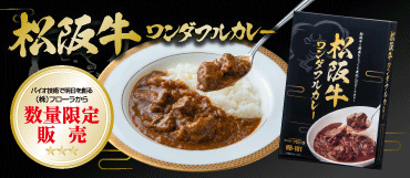新発売・松阪牛ワンダフルカレー